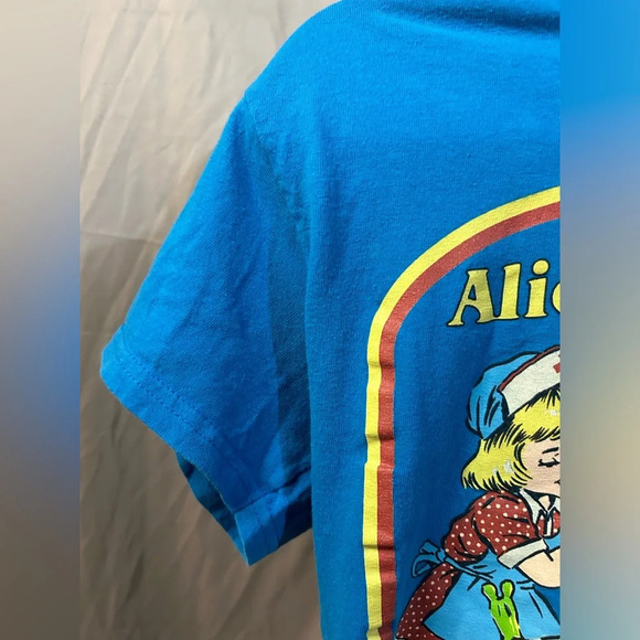 ALIEN MY FIRST AUTOPSY TEE -STEVEN RHODES -SIZE S-UNISEX-RETRO LOOK - Picture 5 of 7